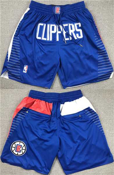 Mens Los Angeles Clippers Blue Shorts